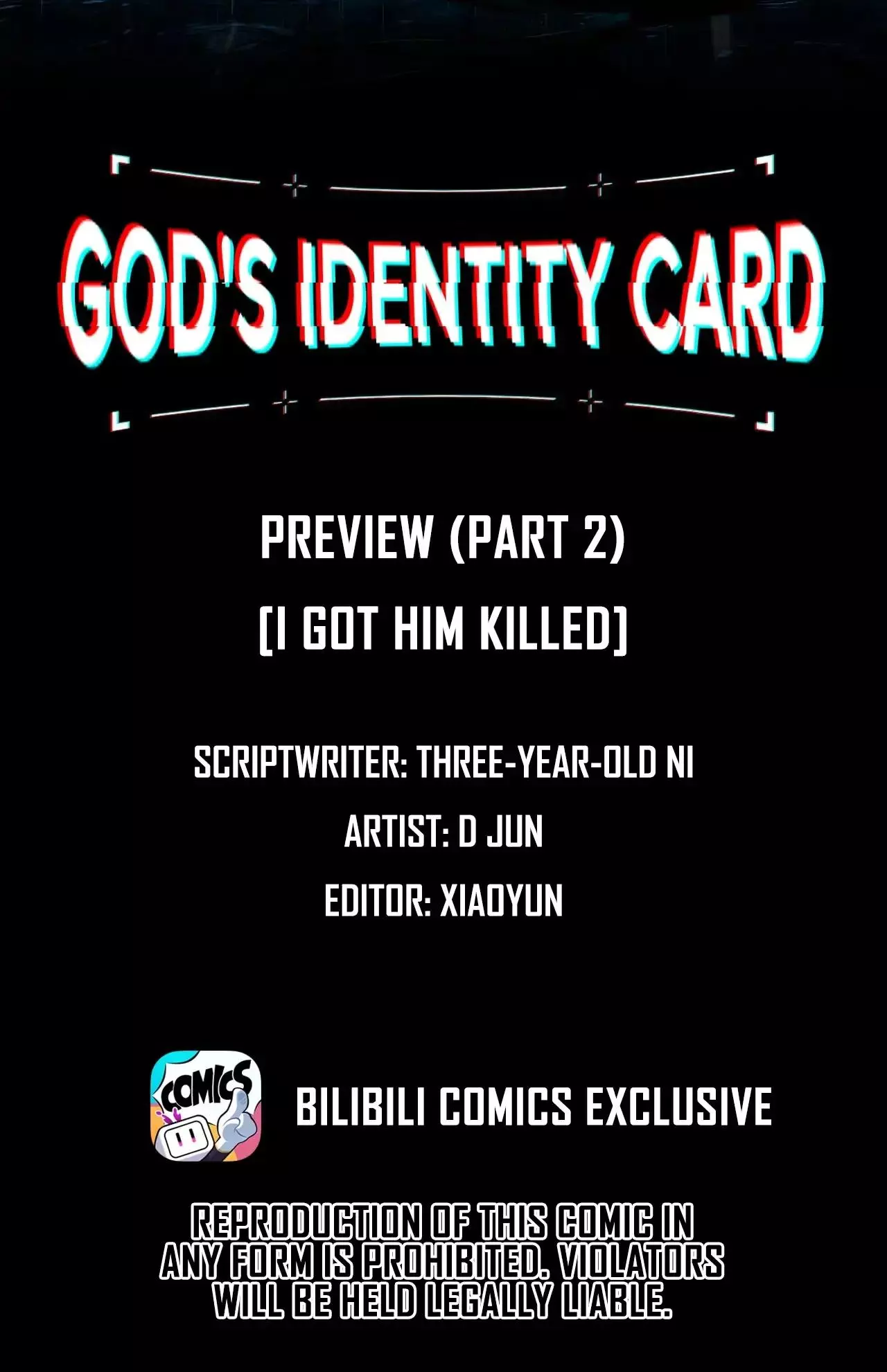 God’s Identity Card - Chapter 0.5 Page 2