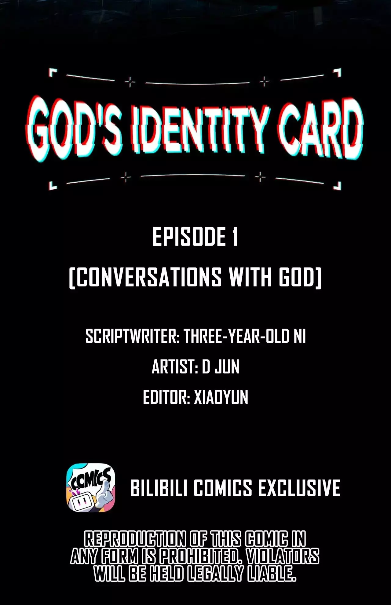 God’s Identity Card - Chapter 1 Page 2