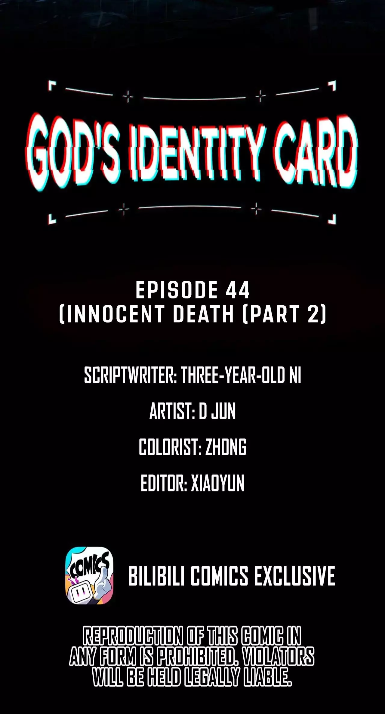 God’s Identity Card - Chapter 44 Page 2