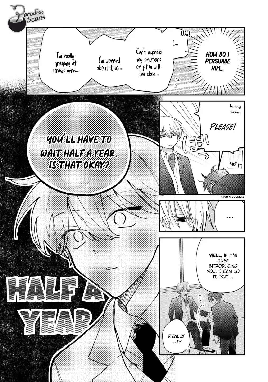 Hasugaya-kun Likes to Make People Cry - Chapter 1.1 Page 13