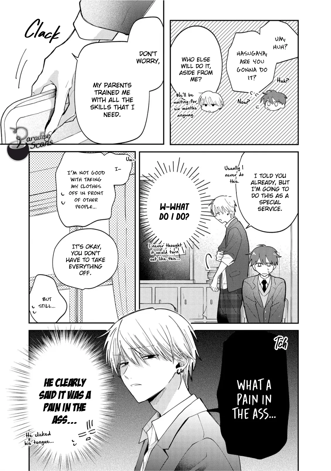 Hasugaya-kun Likes to Make People Cry - Chapter 1.2 Page 3