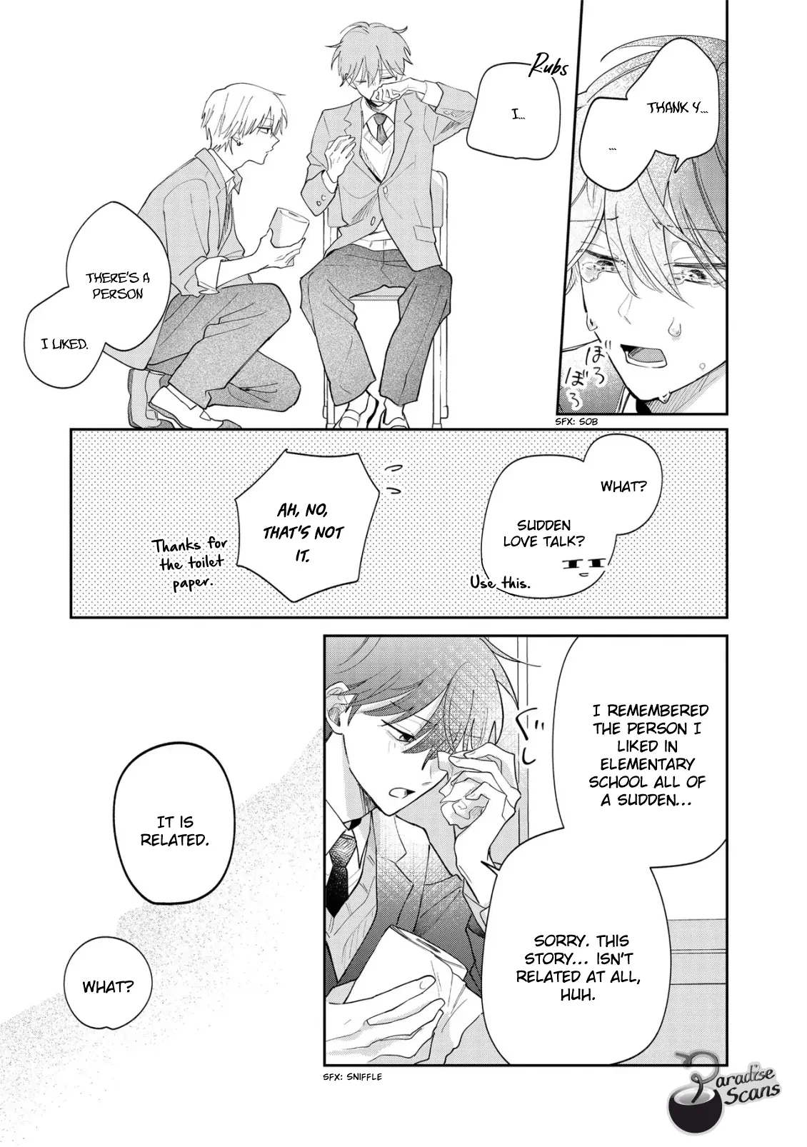 Hasugaya-kun Likes to Make People Cry - Chapter 1.2 Page 11