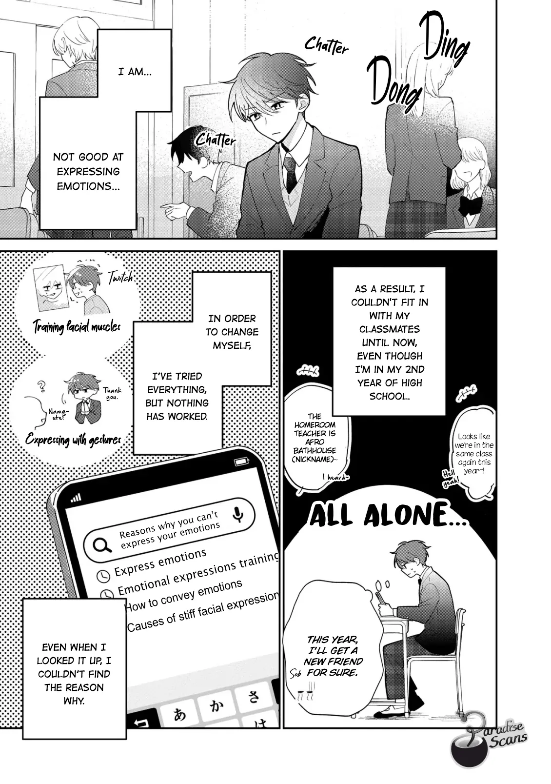 Hasugaya-kun Likes to Make People Cry - Chapter 1 Page 6