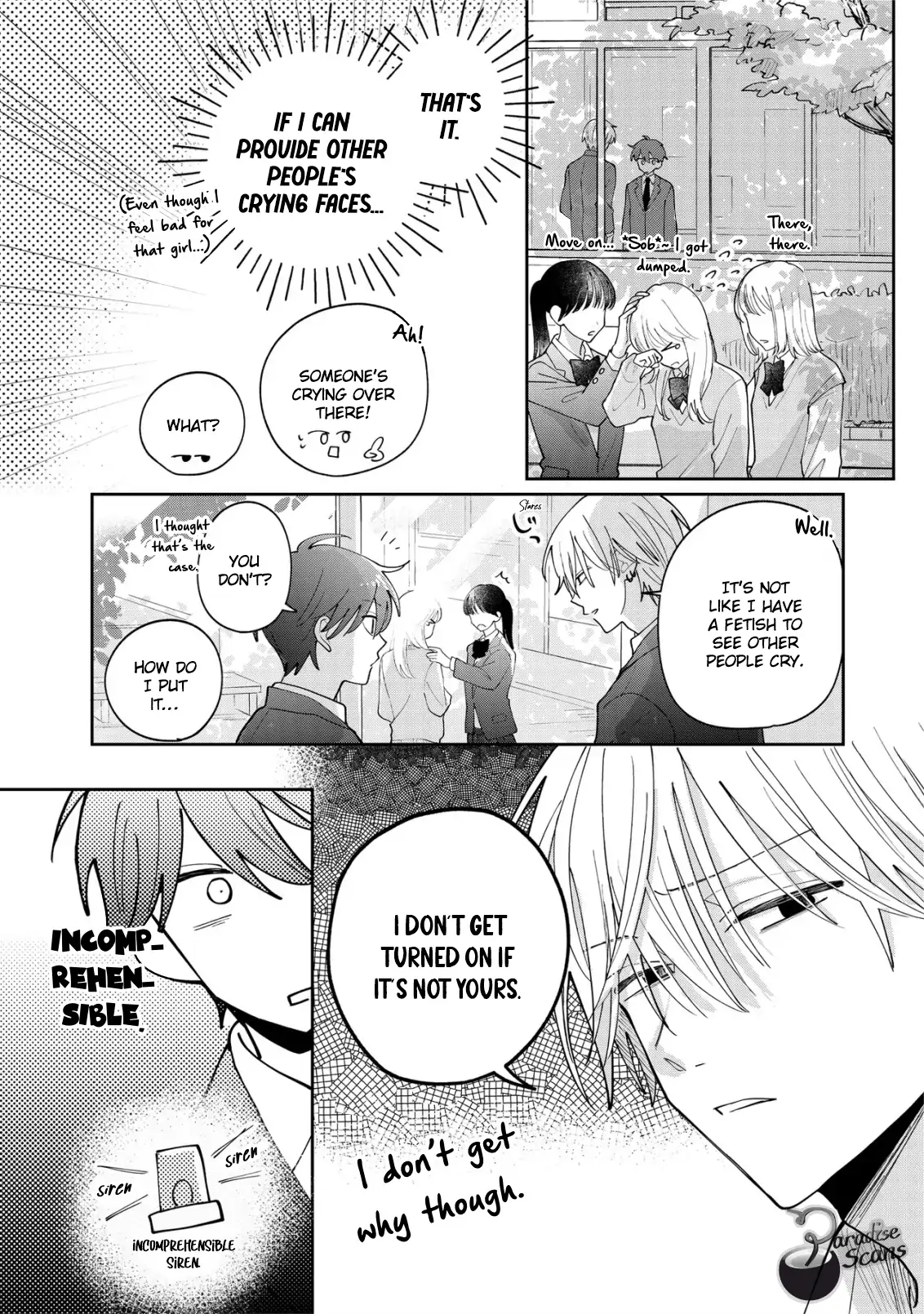Hasugaya-kun Likes to Make People Cry - Chapter 2.1 Page 11