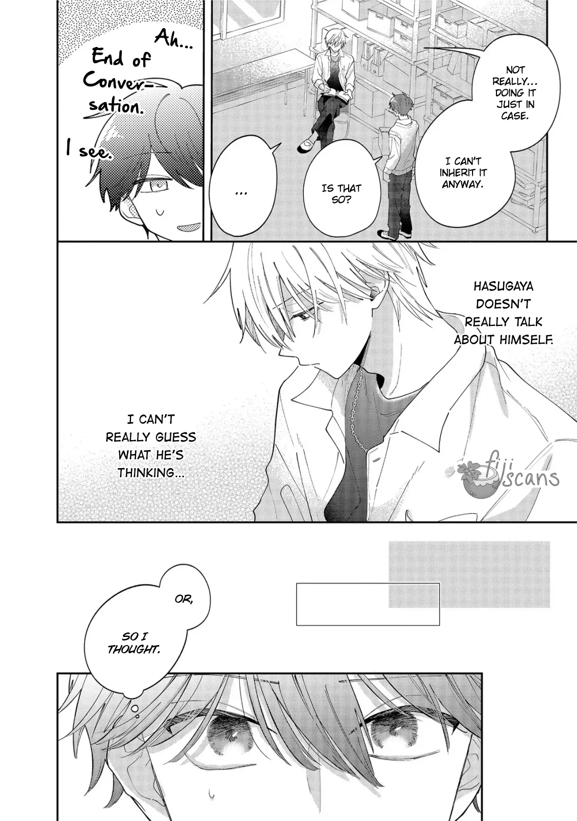 Hasugaya-kun Likes to Make People Cry - Chapter 3.1 Page 12