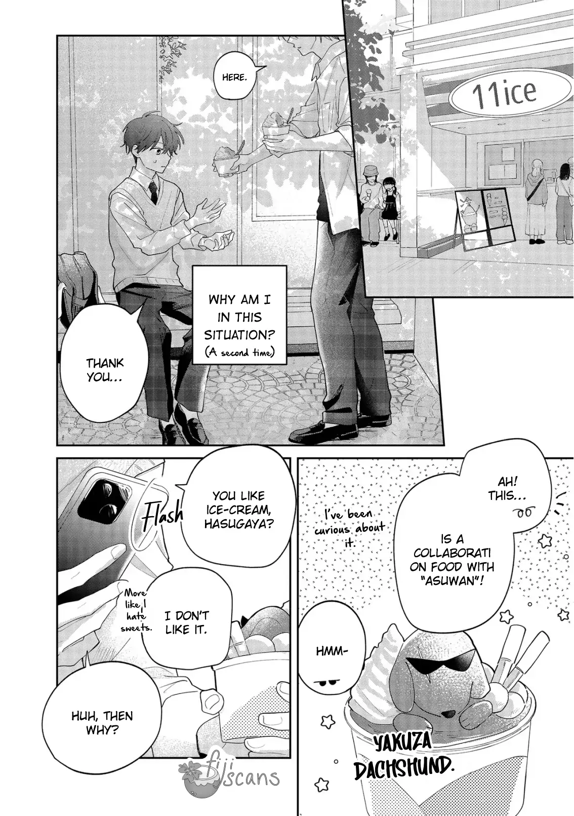 Hasugaya-kun Likes to Make People Cry - Chapter 3.2 Page 3