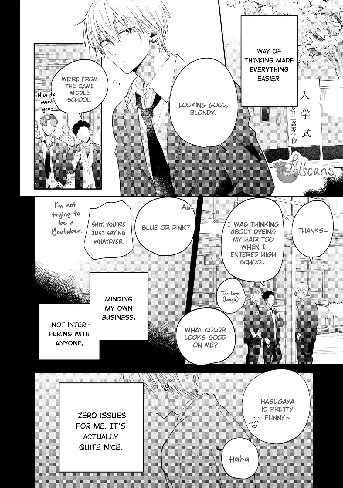 Hasugaya-kun Likes to Make People Cry - Chapter 4.1 Page 14
