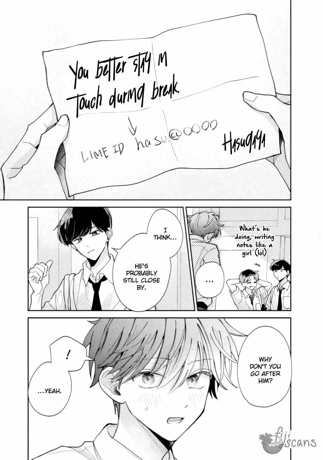 Hasugaya-kun Likes to Make People Cry - Chapter 6.1 Page 17