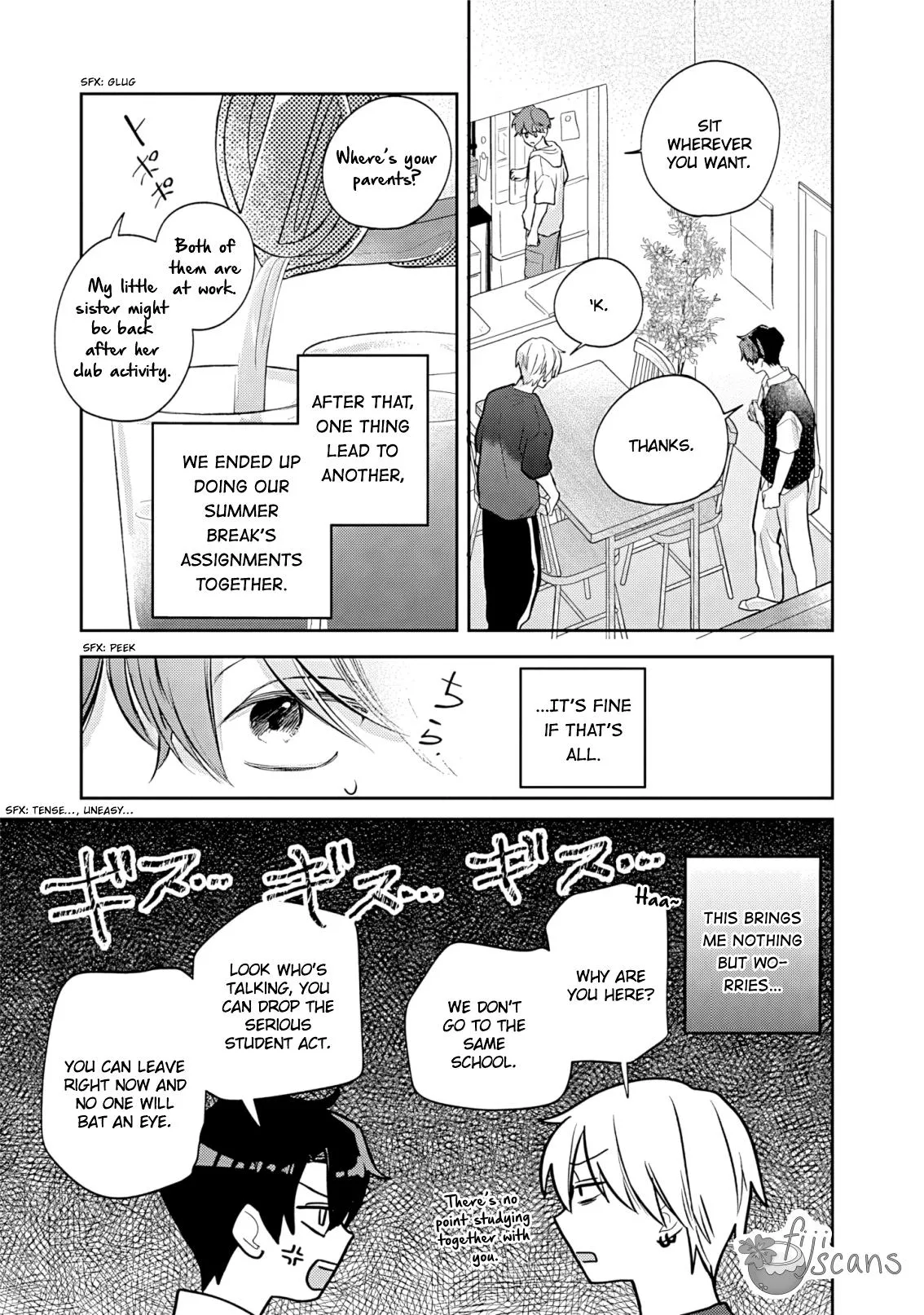 Hasugaya-kun Likes to Make People Cry - Chapter 9.1 Page 6