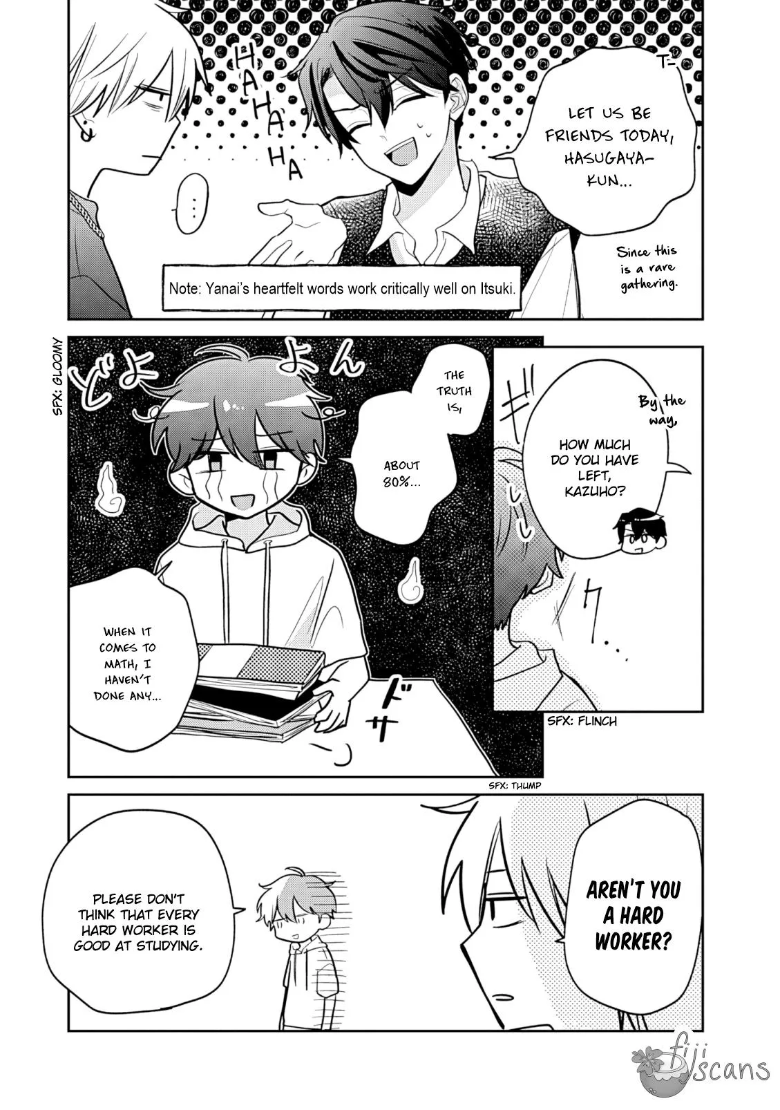 Hasugaya-kun Likes to Make People Cry - Chapter 9.1 Page 8