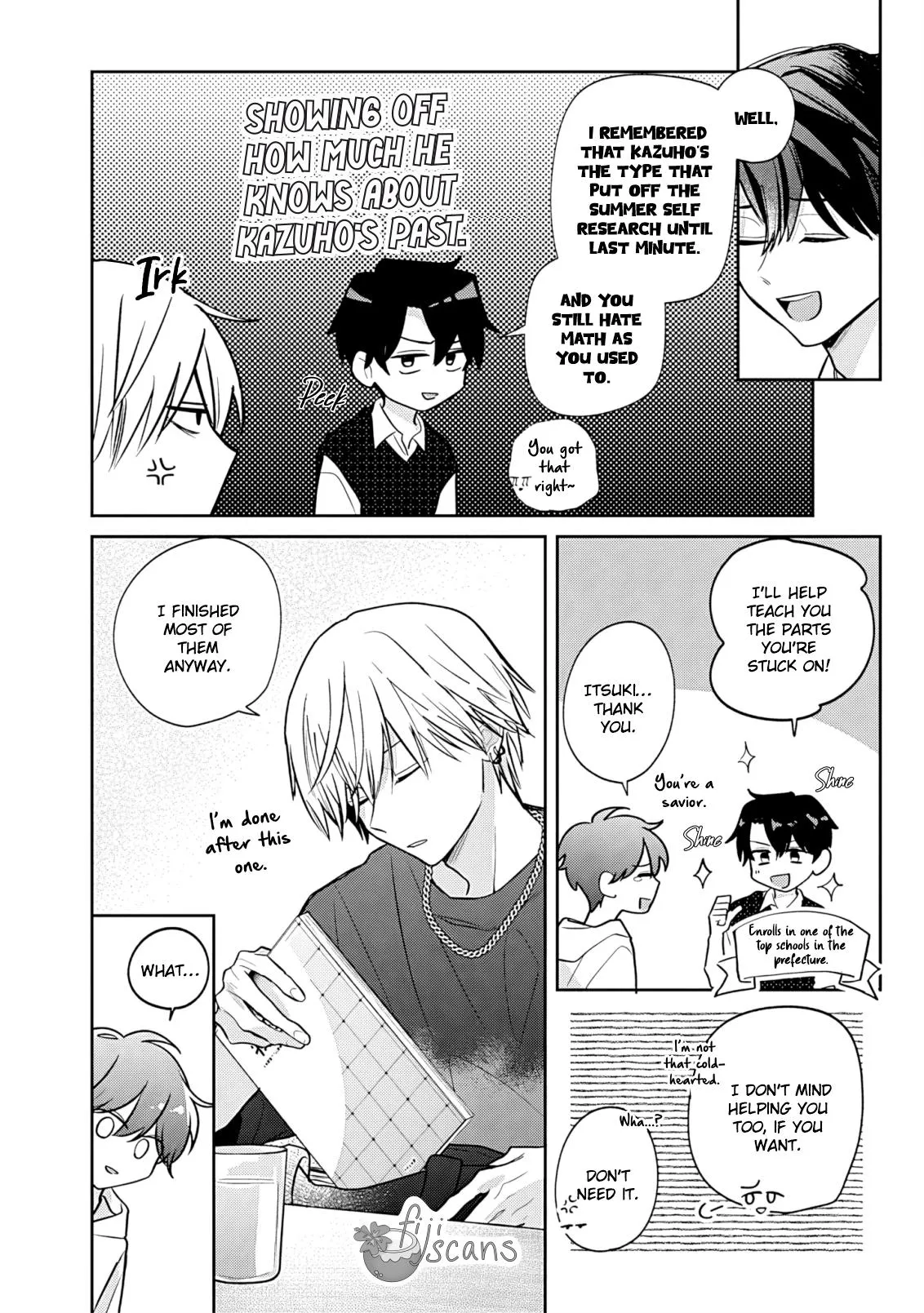 Hasugaya-kun Likes to Make People Cry - Chapter 9.1 Page 9