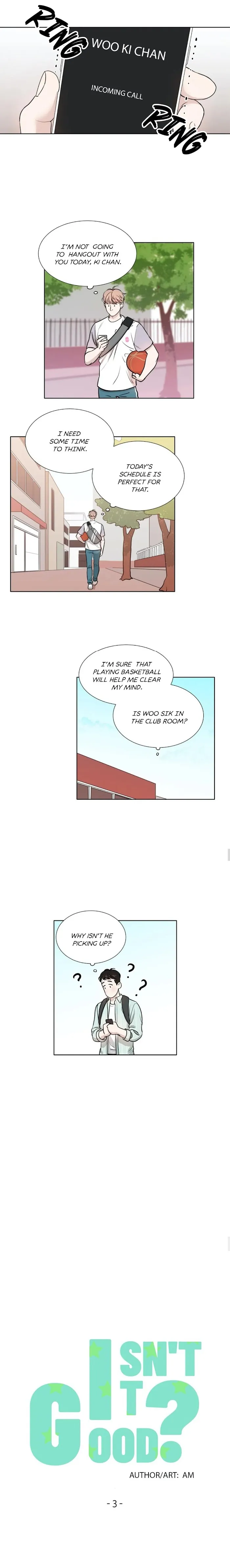 Isn’t It Good? - Chapter 3 Page 4