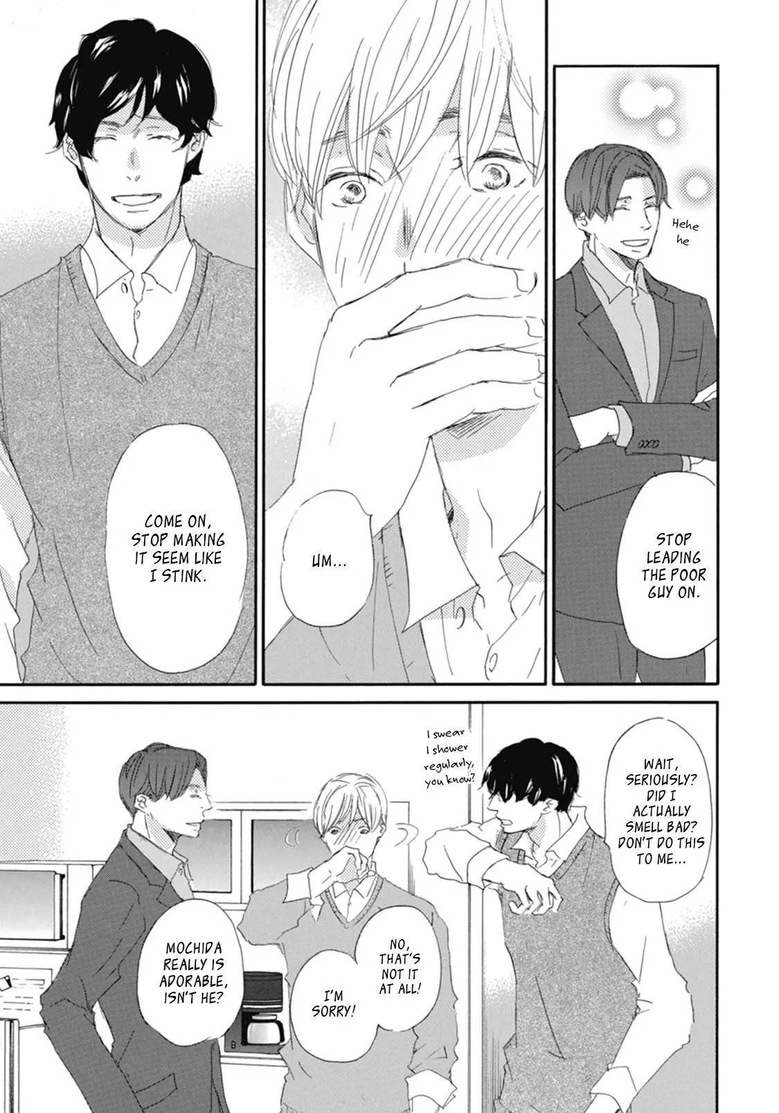 Mochida-kun wa Koi wo Shiteiru - Chapter 1 Page 32