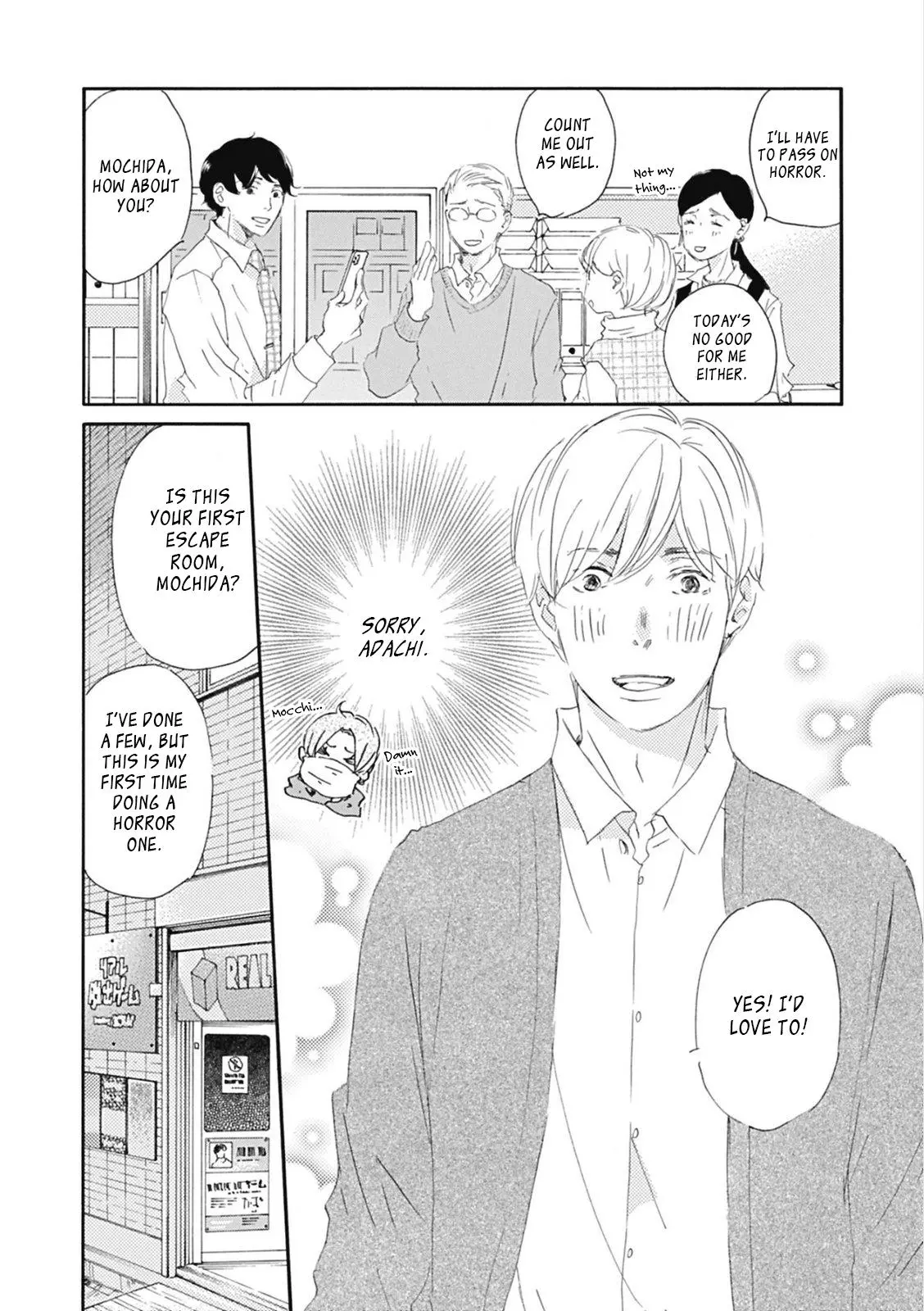 Mochida-kun wa Koi wo Shiteiru - Chapter 12 Page 16