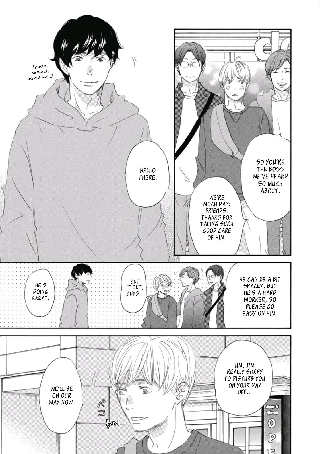 Mochida-kun wa Koi wo Shiteiru - Chapter 13 Page 10
