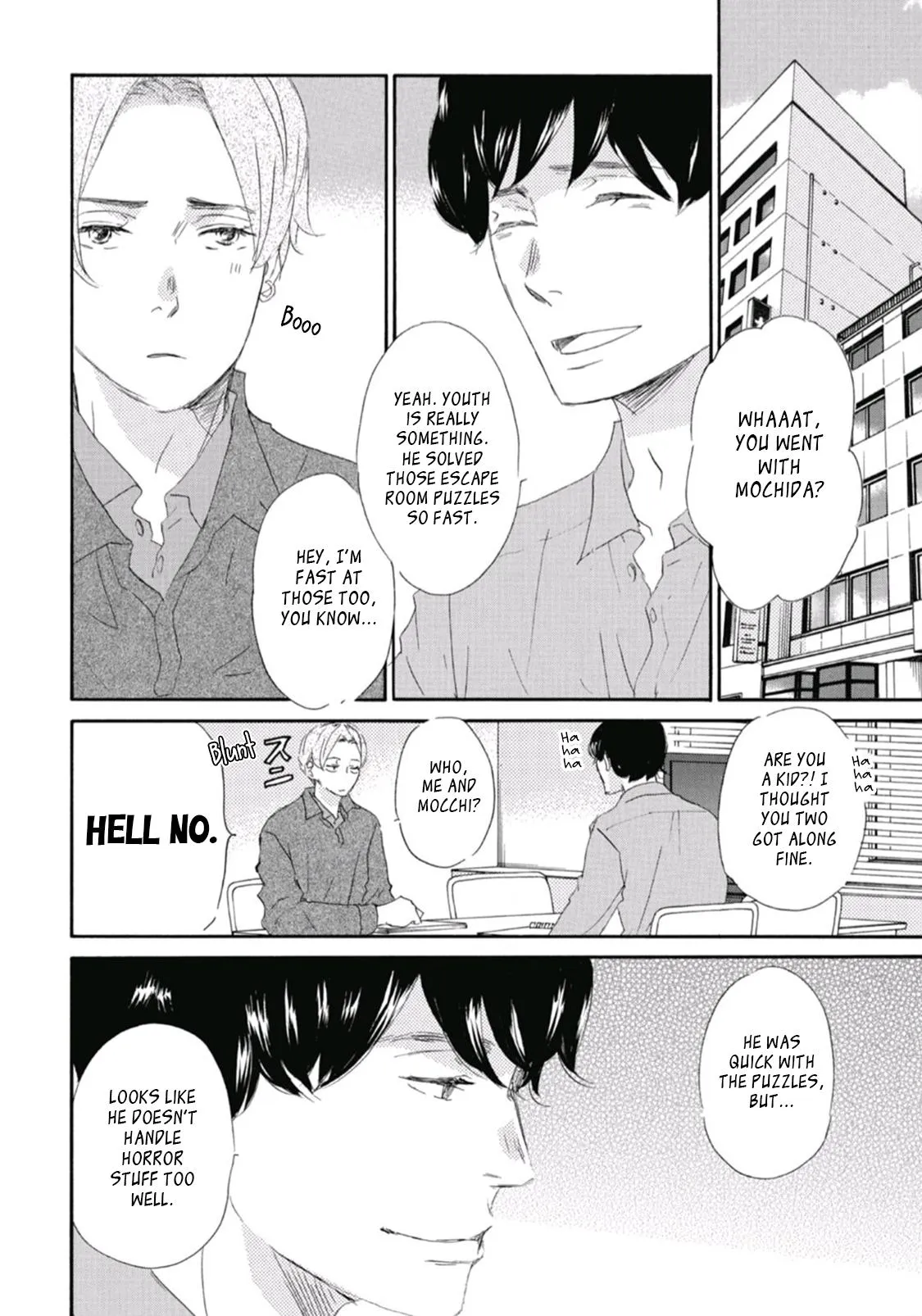 Mochida-kun wa Koi wo Shiteiru - Chapter 14 Page 3
