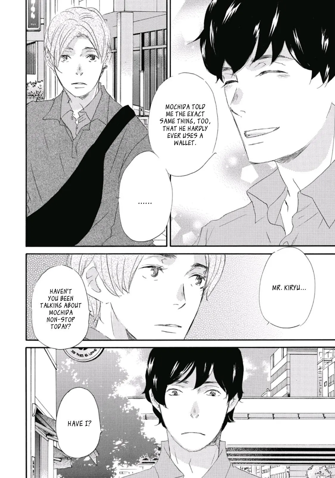 Mochida-kun wa Koi wo Shiteiru - Chapter 14 Page 13