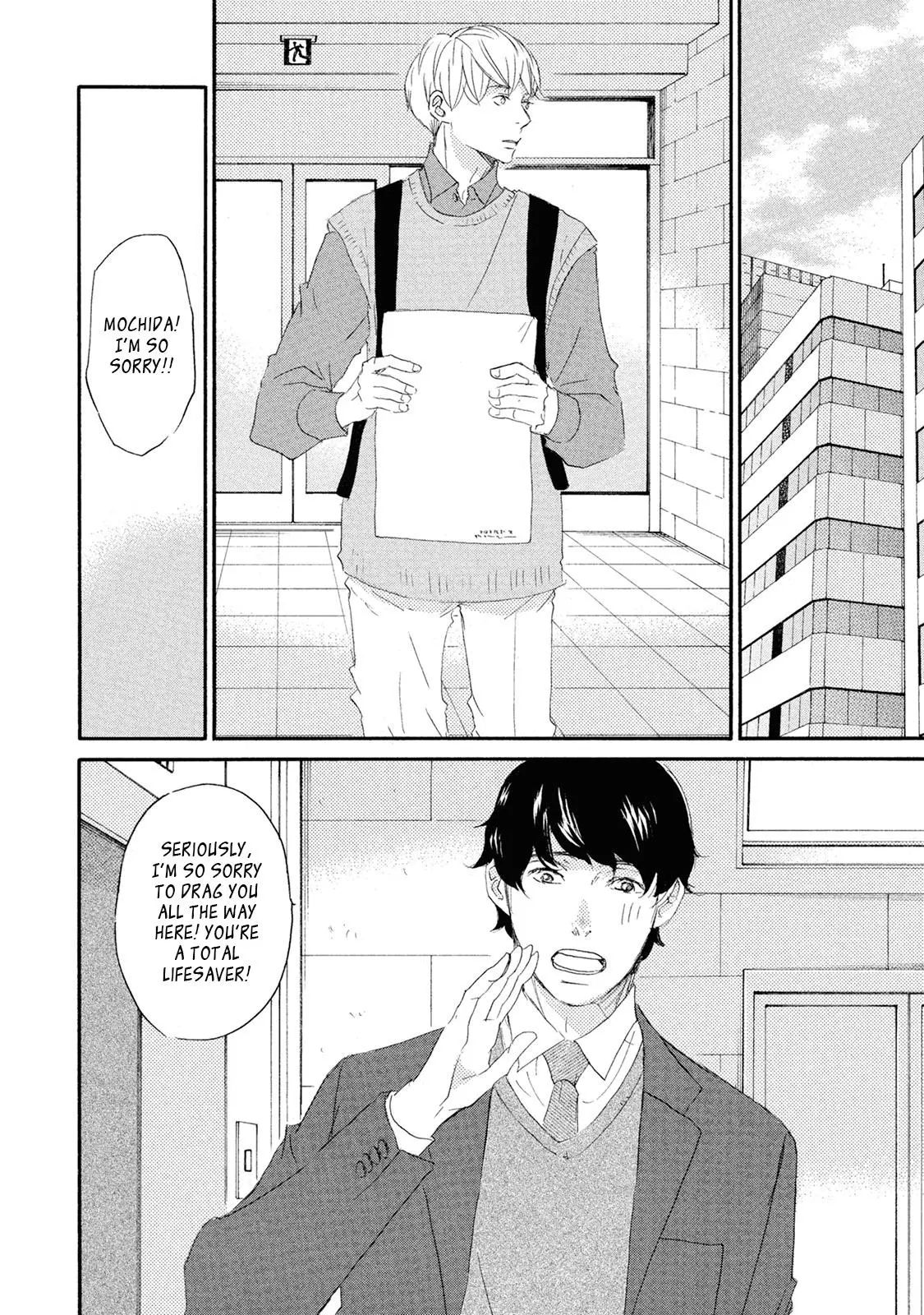 Mochida-kun wa Koi wo Shiteiru - Chapter 8 Page 3