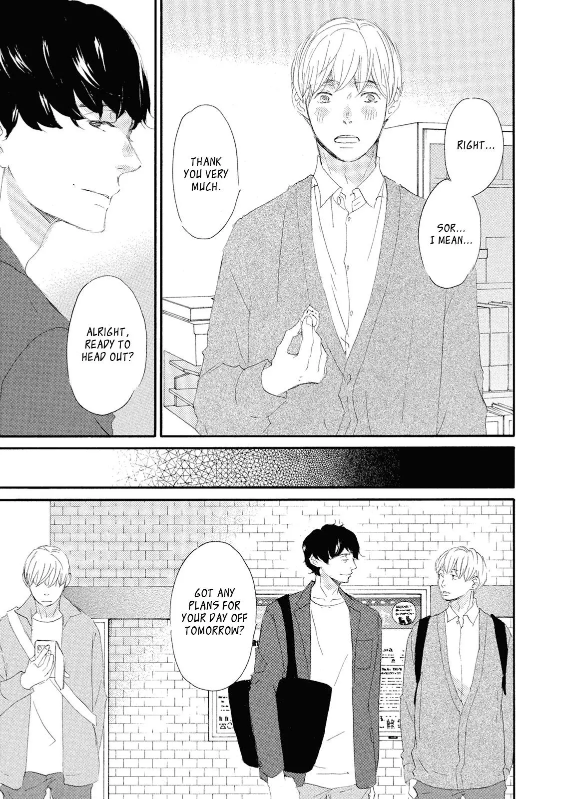 Mochida-kun wa Koi wo Shiteiru - Chapter 9 Page 14