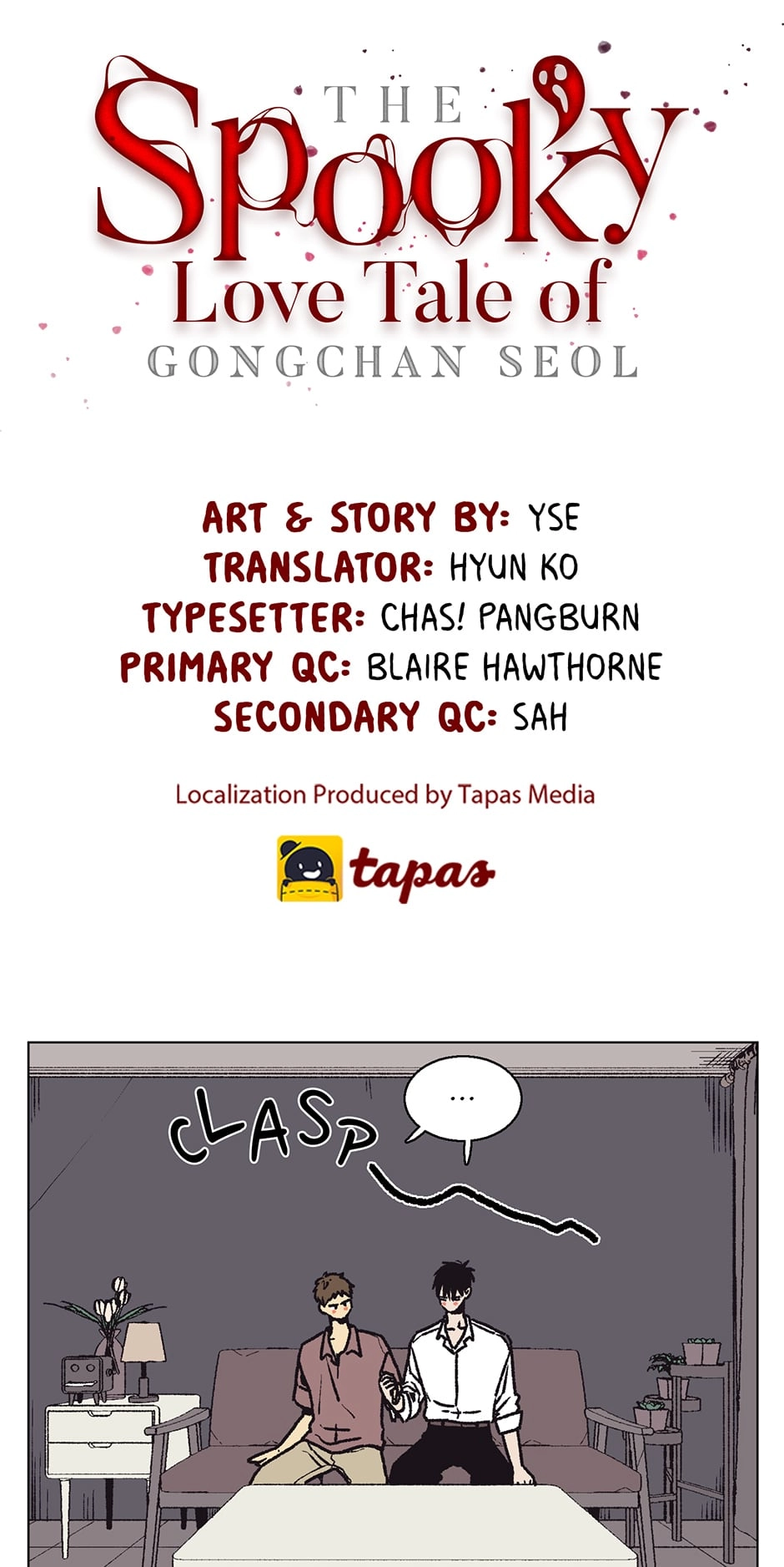 The Spooky Love Tale Of Gongchan Seol - Chapter 10 Page 1