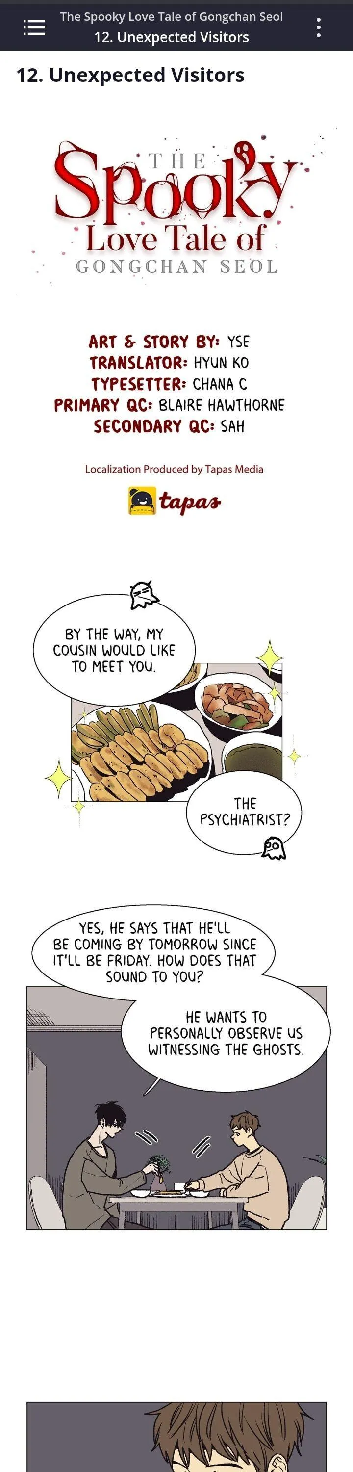 The Spooky Love Tale Of Gongchan Seol - Chapter 12 Page 2