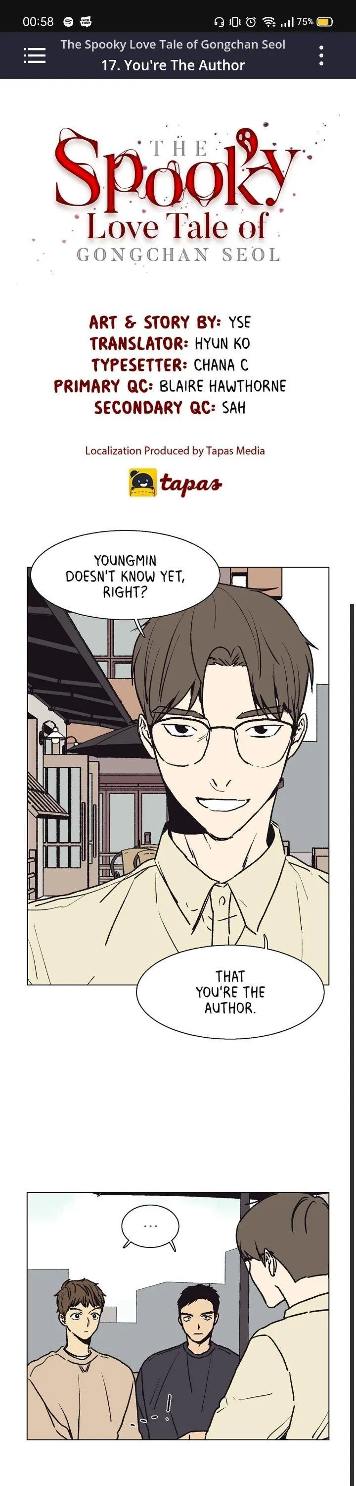 The Spooky Love Tale Of Gongchan Seol - Chapter 17 Page 2