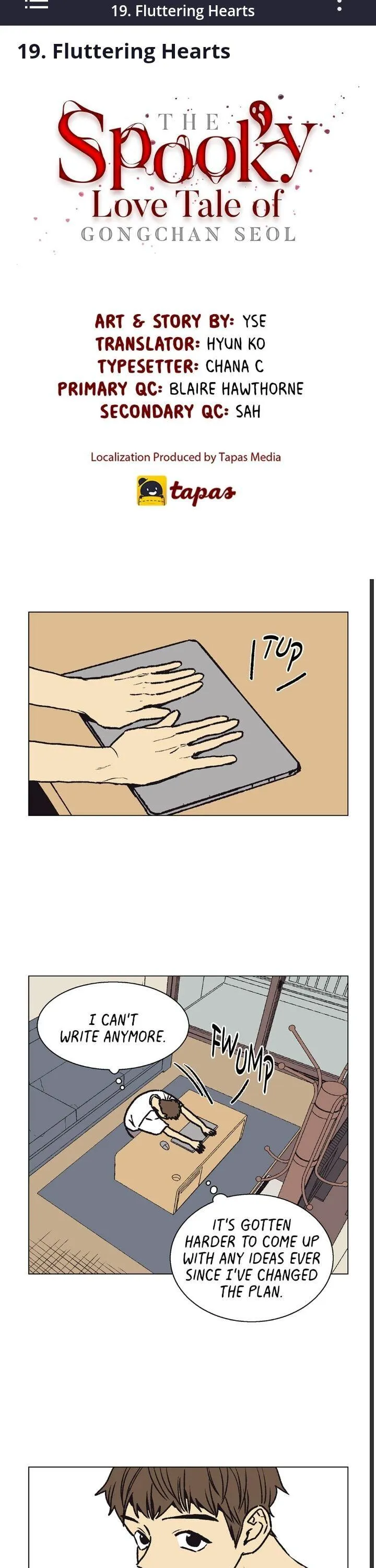 The Spooky Love Tale Of Gongchan Seol - Chapter 19 Page 2