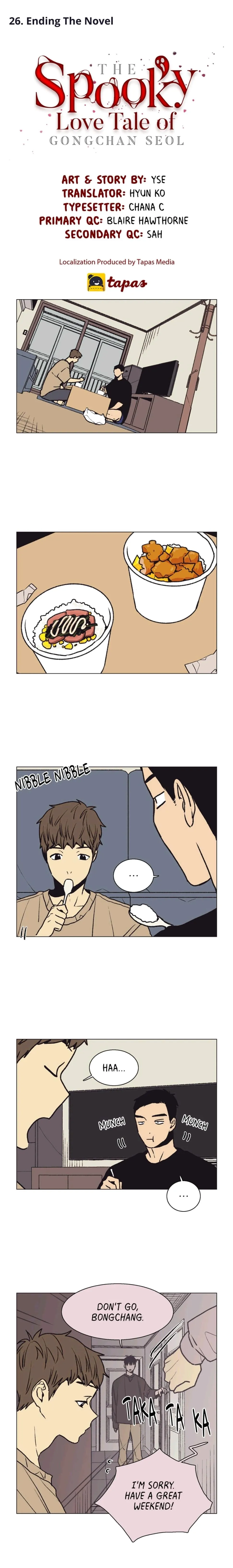 The Spooky Love Tale Of Gongchan Seol - Chapter 26 Page 1