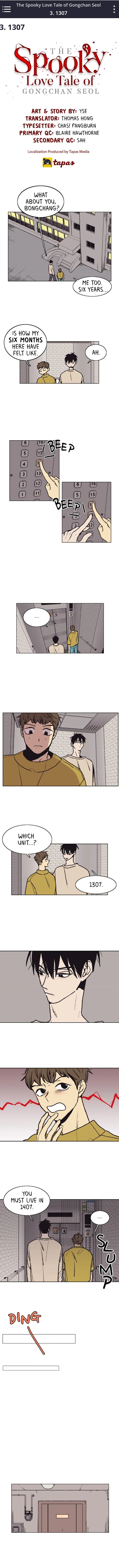 The Spooky Love Tale Of Gongchan Seol - Chapter 3 Page 1