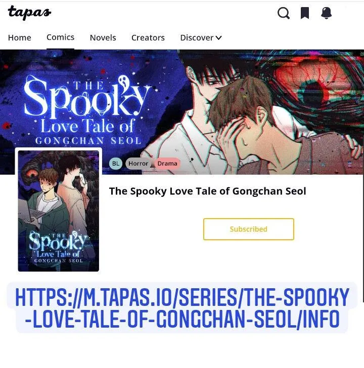 The Spooky Love Tale Of Gongchan Seol - Chapter 34 Page 1