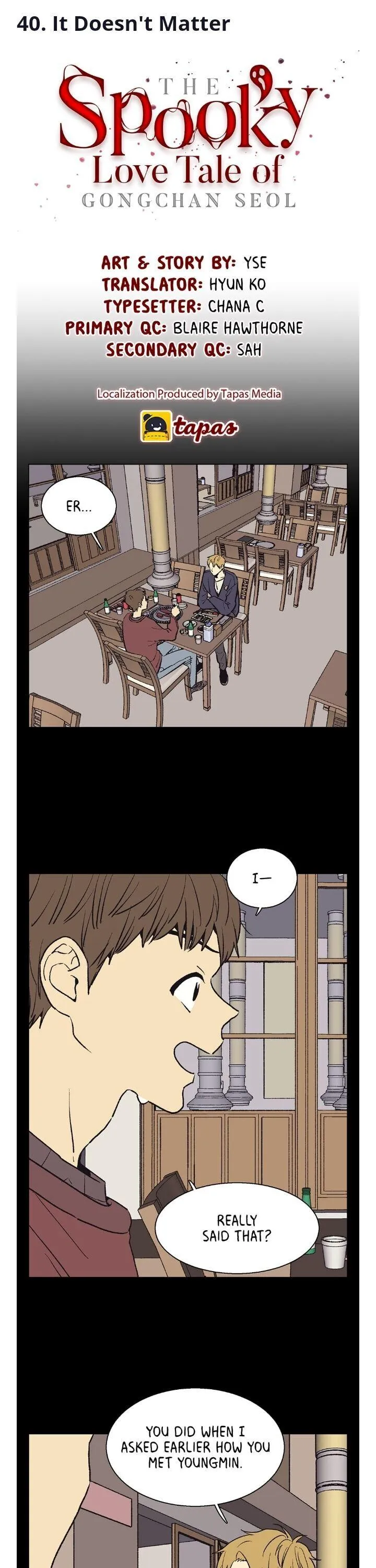 The Spooky Love Tale Of Gongchan Seol - Chapter 40 Page 2