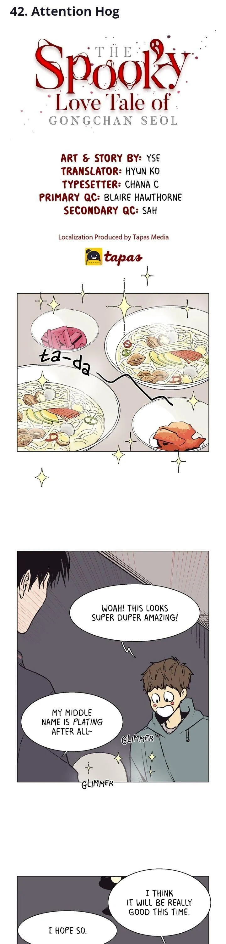 The Spooky Love Tale Of Gongchan Seol - Chapter 42 Page 1