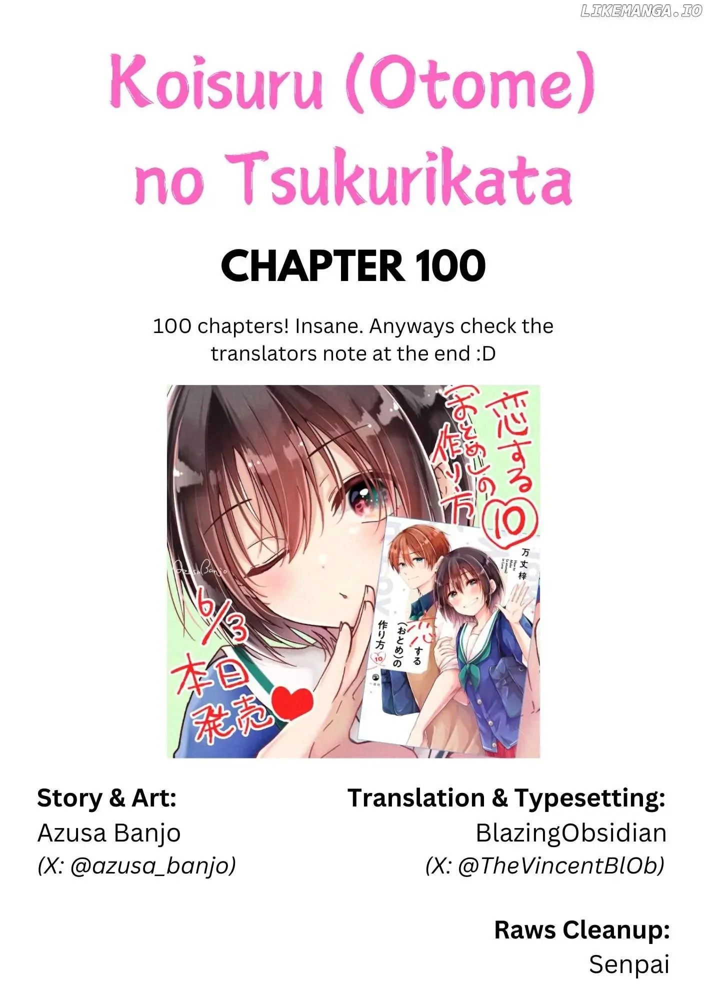 How To Make A “Girl” Fall In Love - Chapter 100 Page 1