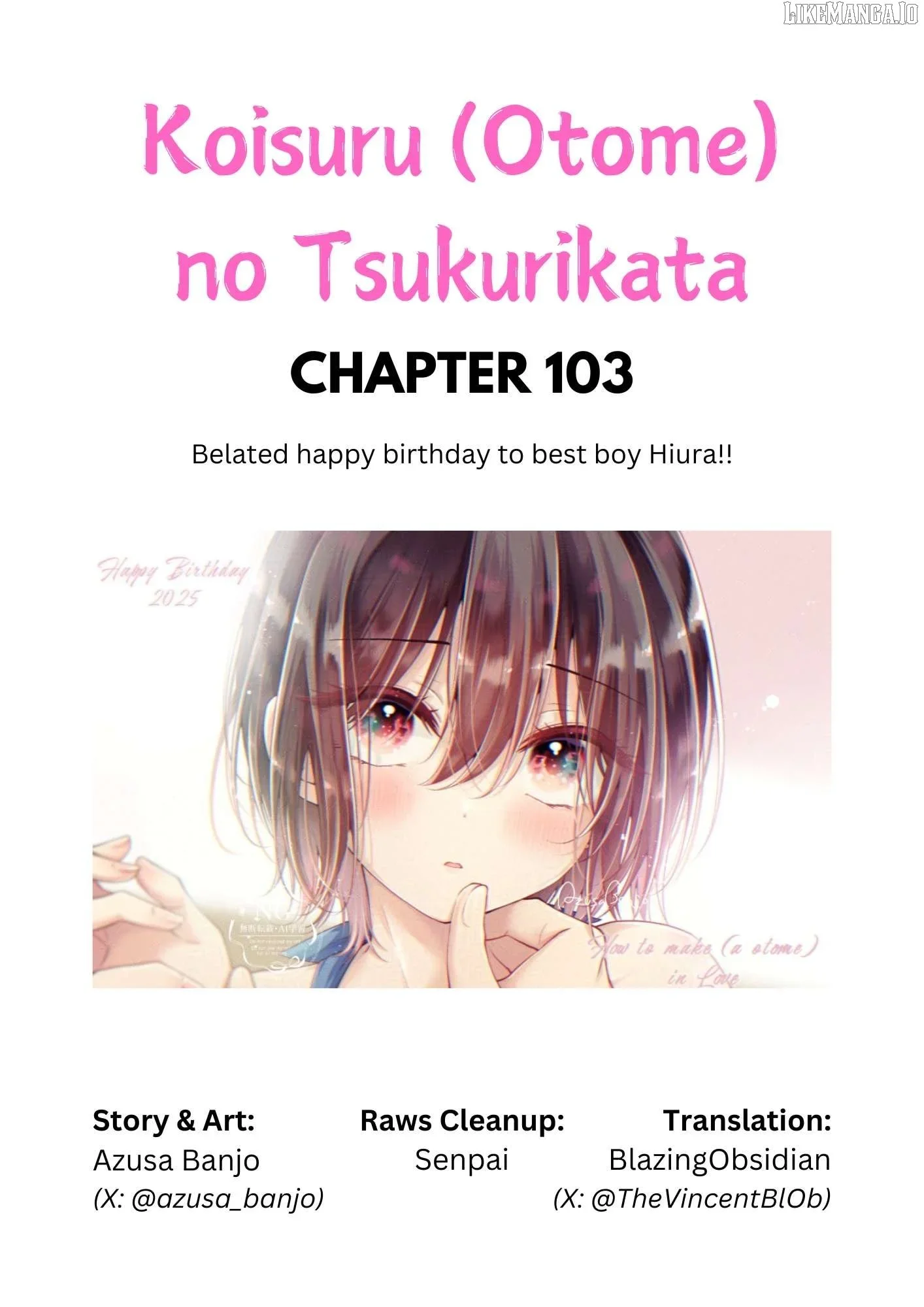 How To Make A “Girl” Fall In Love - Chapter 103 Page 1