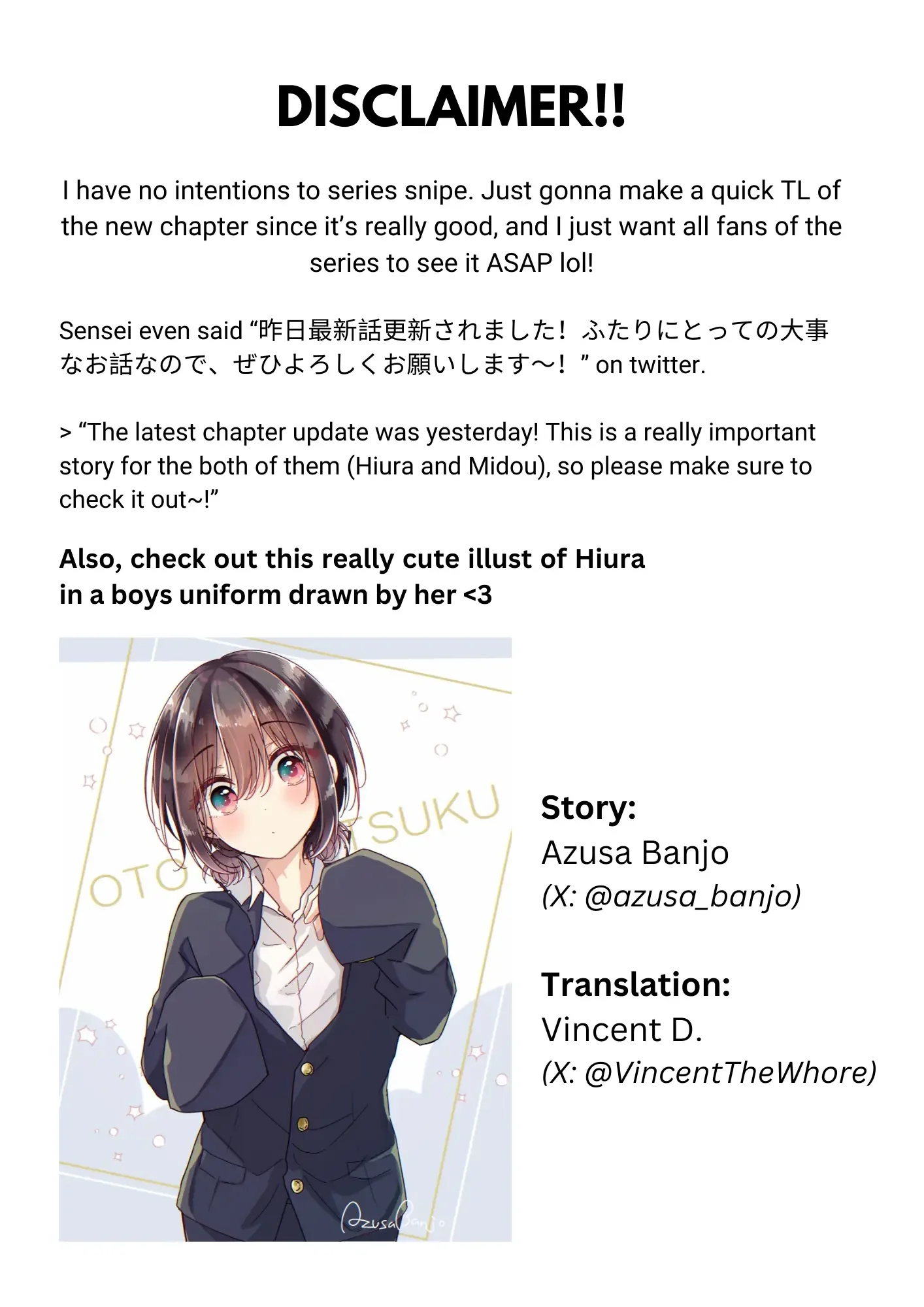 How To Make A “Girl” Fall In Love - Chapter 87 Page 1