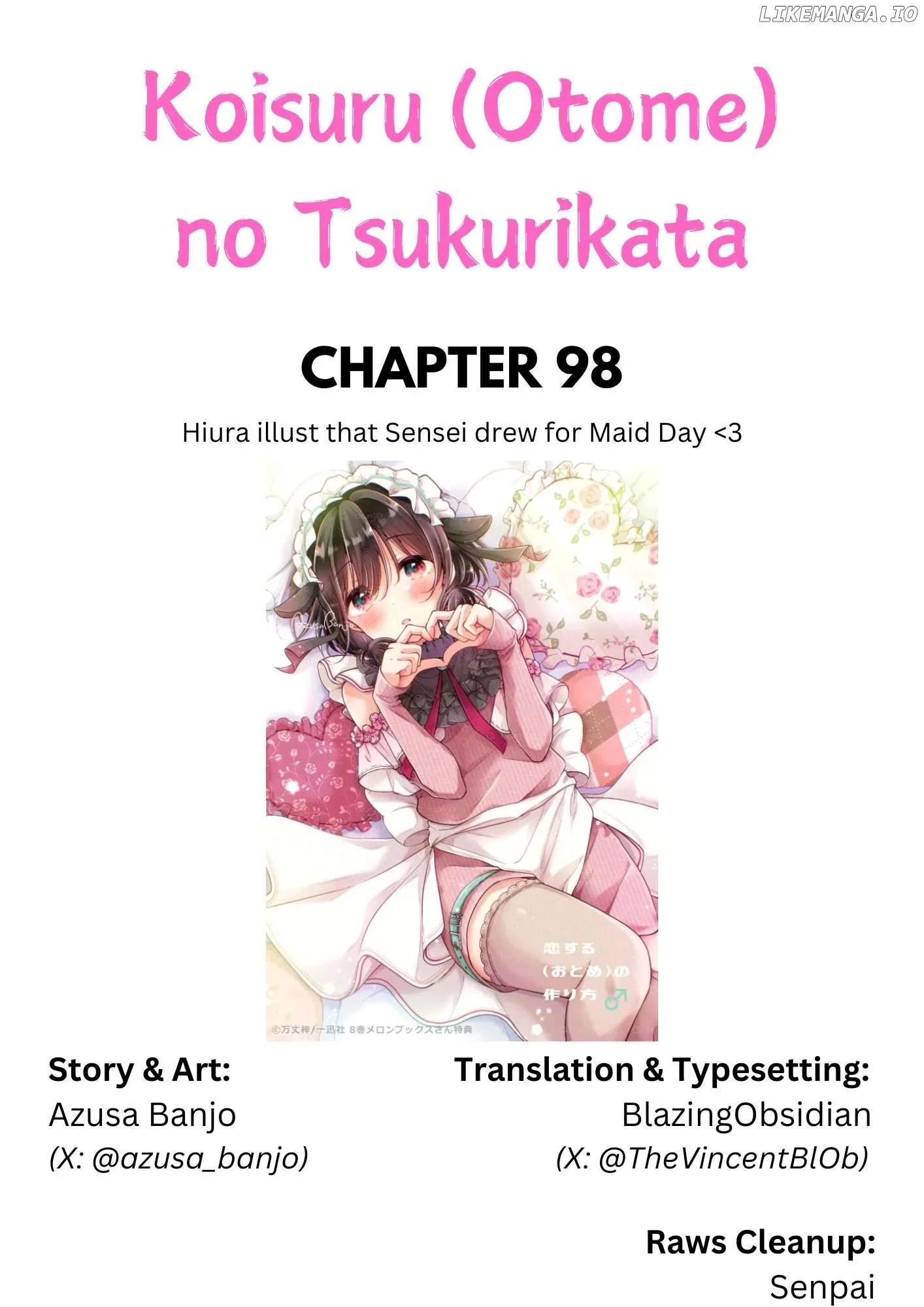 How To Make A “Girl” Fall In Love - Chapter 98 Page 1