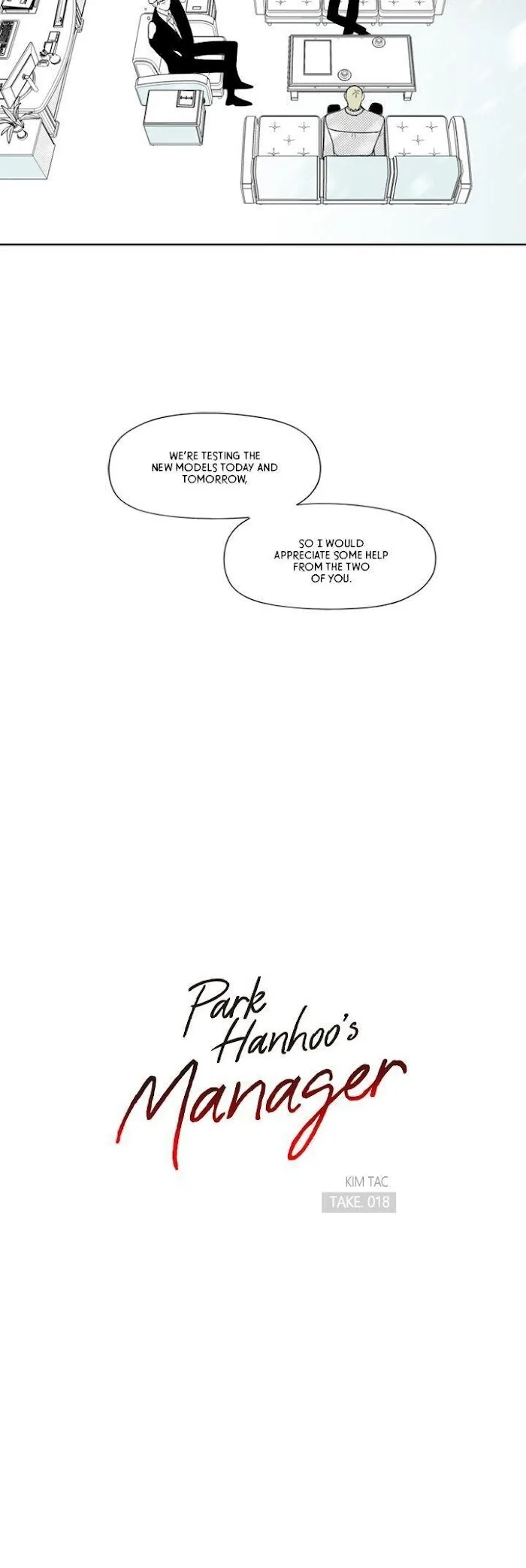 Park Hanhoo’s Manager - Chapter 18 Page 2