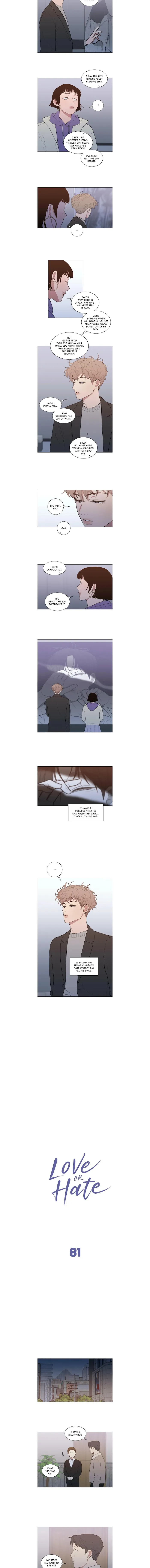Love Or Hate - Chapter 81 Page 2