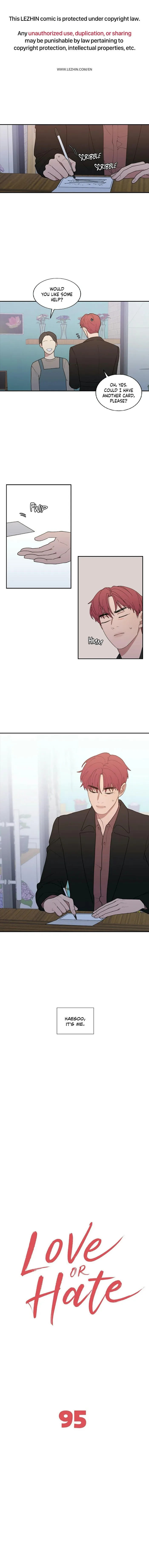 Love Or Hate - Chapter 95 Page 1