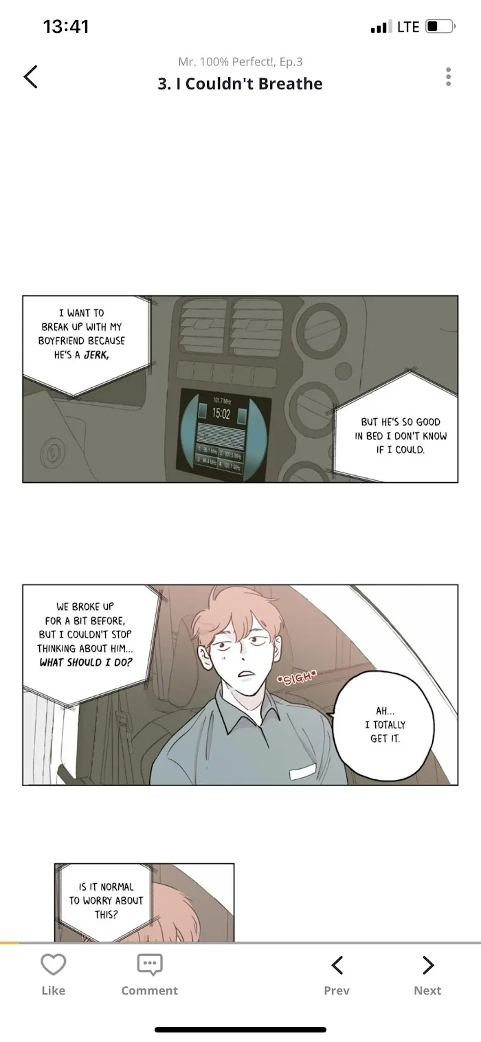 Mr. 100% Perfect - Chapter 3 Page 1