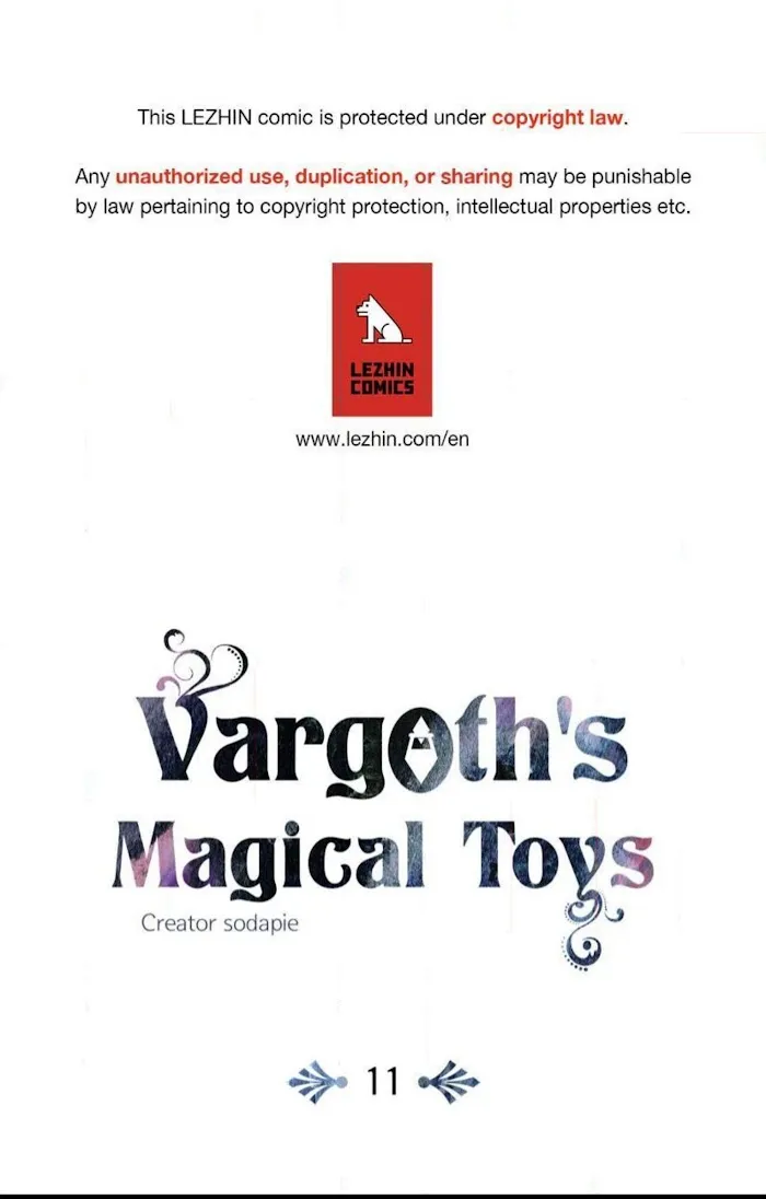 Vargoth’s Magical Toys - Chapter 11 Page 1