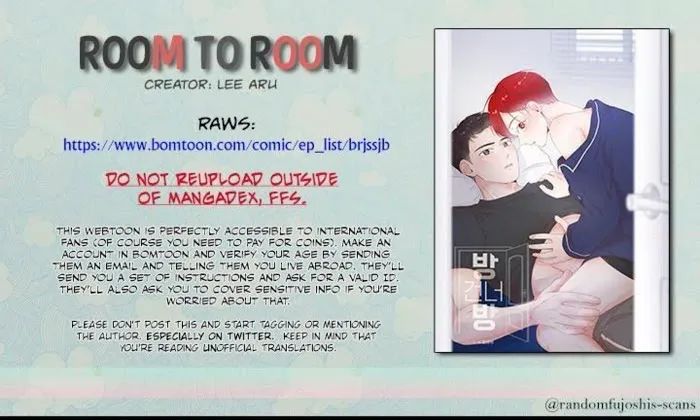 Room To Room - Chapter 1 Page 1
