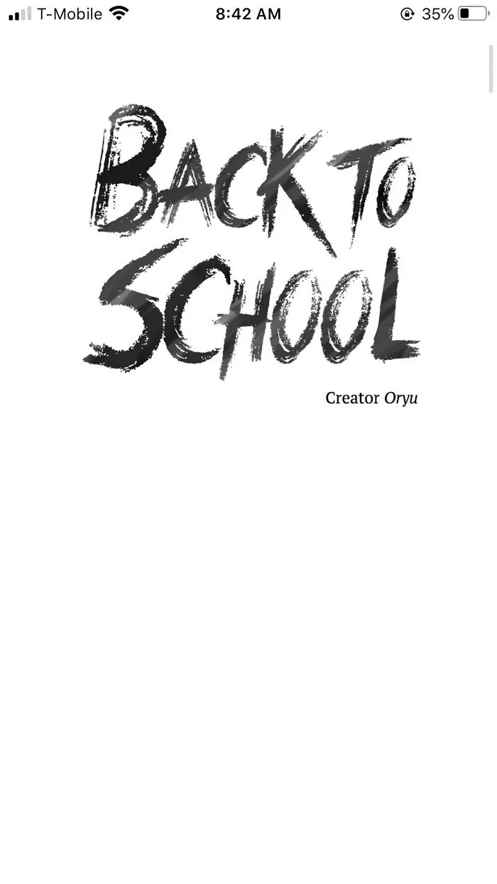 Back To School - Chapter 33 Page 1