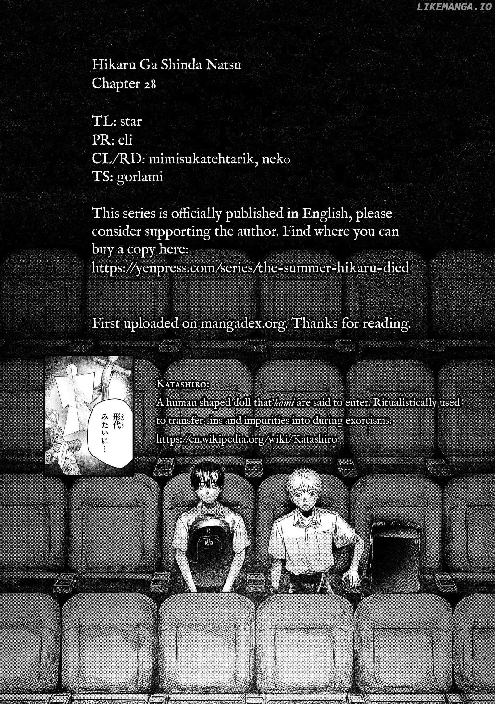 Hikaru Ga Shinda Natsu - Chapter 28 Page 34