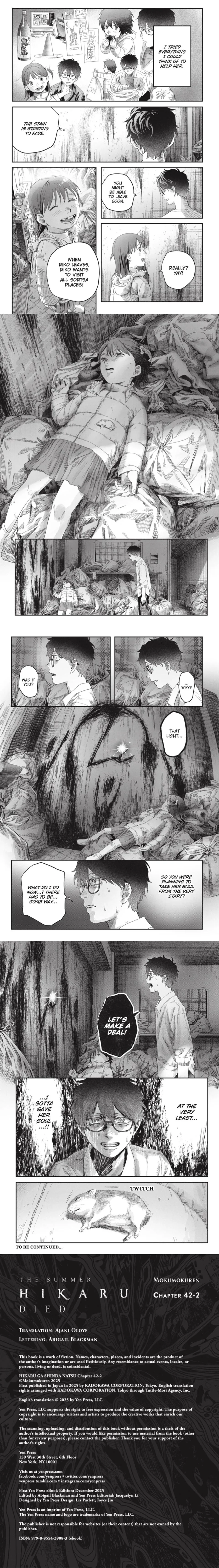 Hikaru Ga Shinda Natsu - Chapter 42.2 Page 3