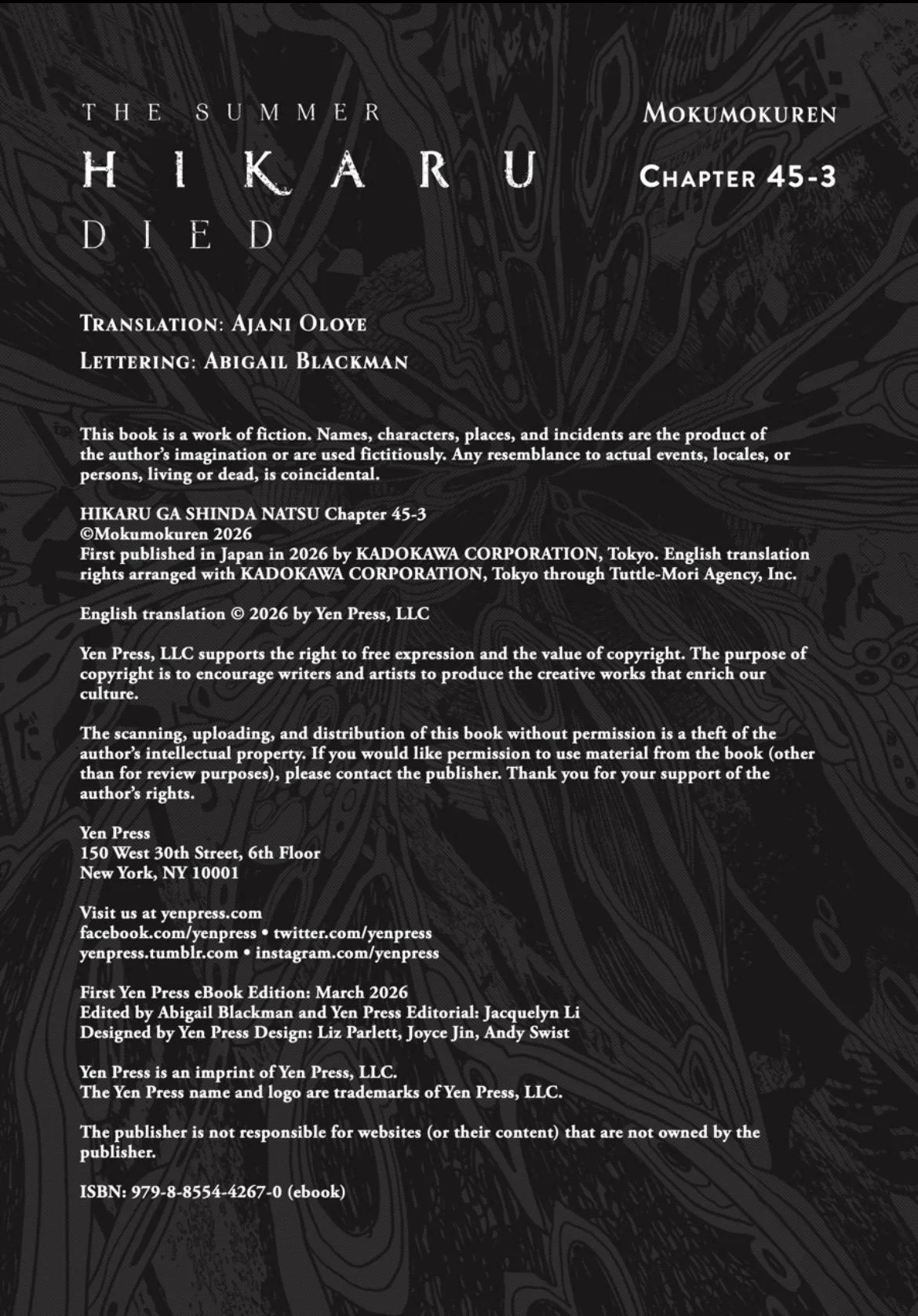 Hikaru Ga Shinda Natsu - Chapter 45.3 Page 17