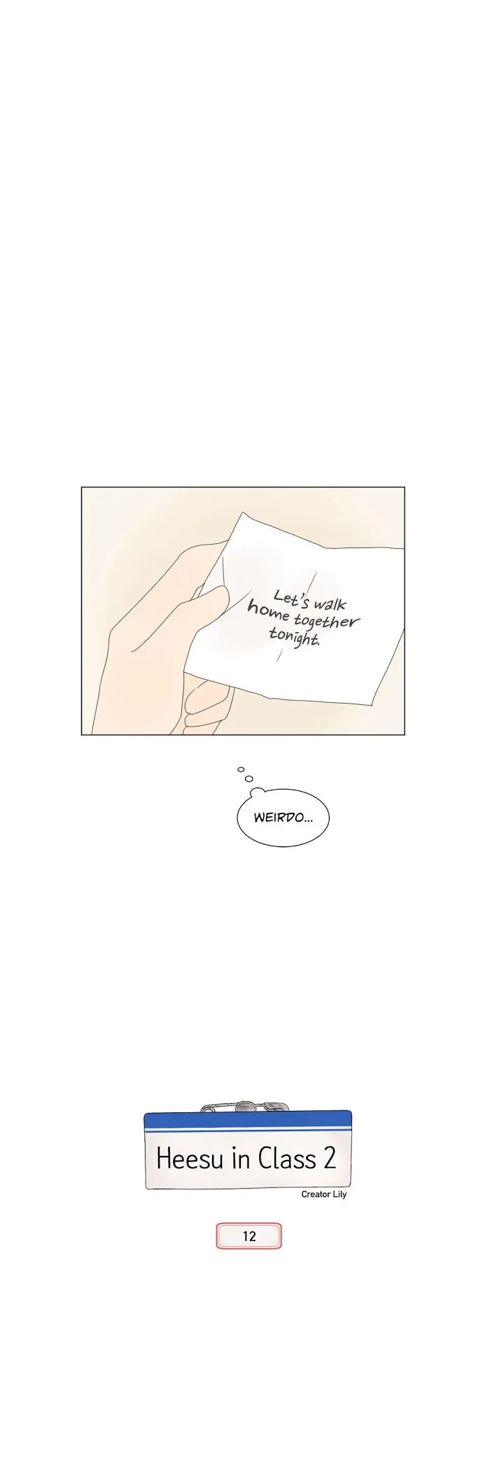 Heesu In Class 2 - Chapter 12 Page 1