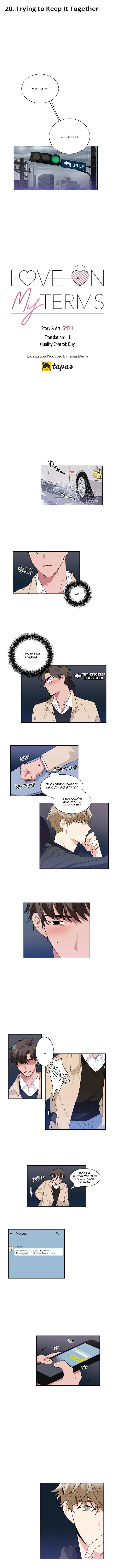 Love On My Terms - Chapter 20 Page 1
