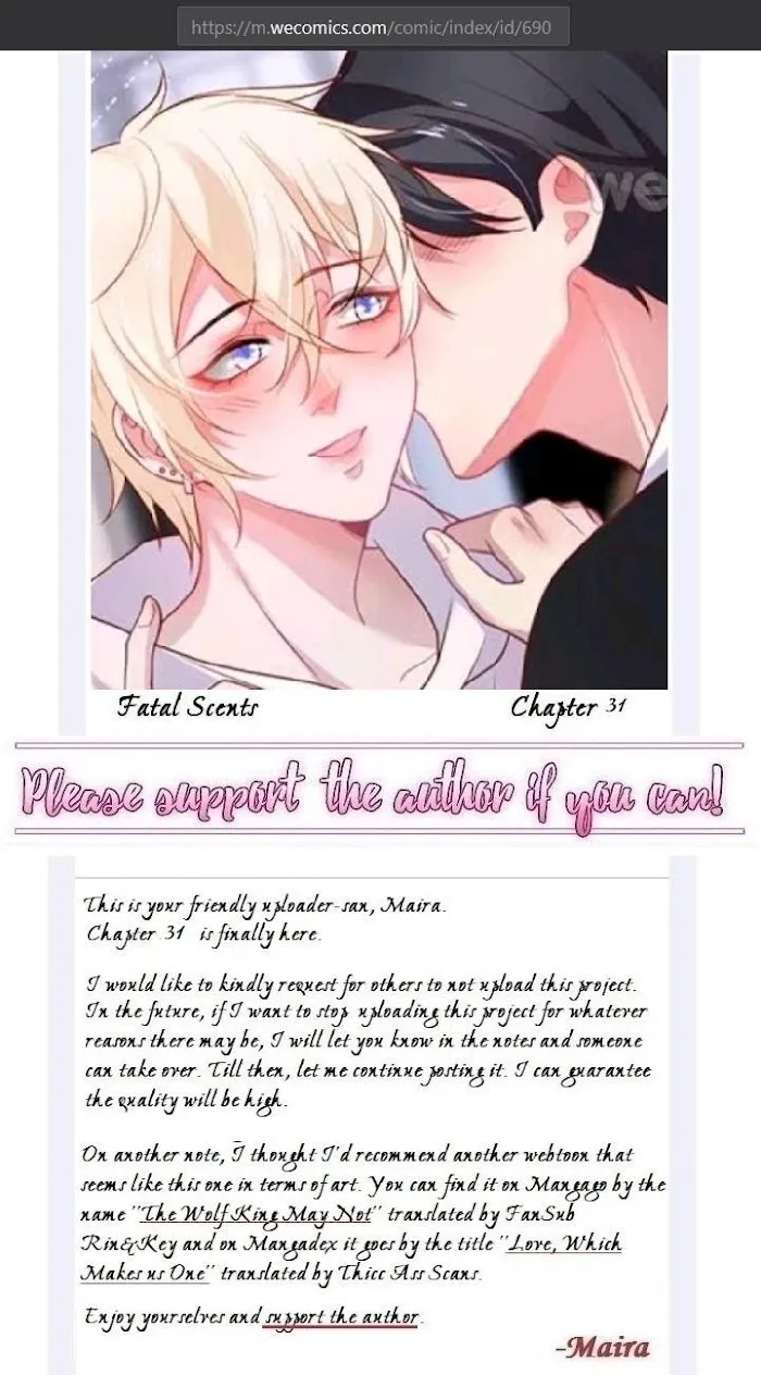 Fatal Oxygen - Chapter 31 Page 1