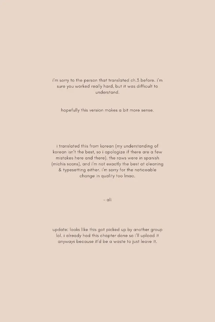 The Time Between Dog And Wolf - Chapter 3 Page 1